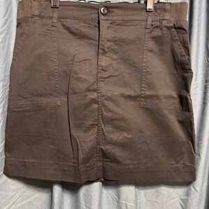 Women’s Black Casual SKORT